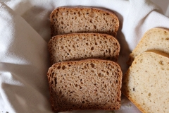 Roggen-Vollkornbrot mit sehr elastischer Krume