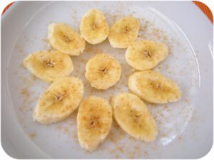 Banane mit Ingwer