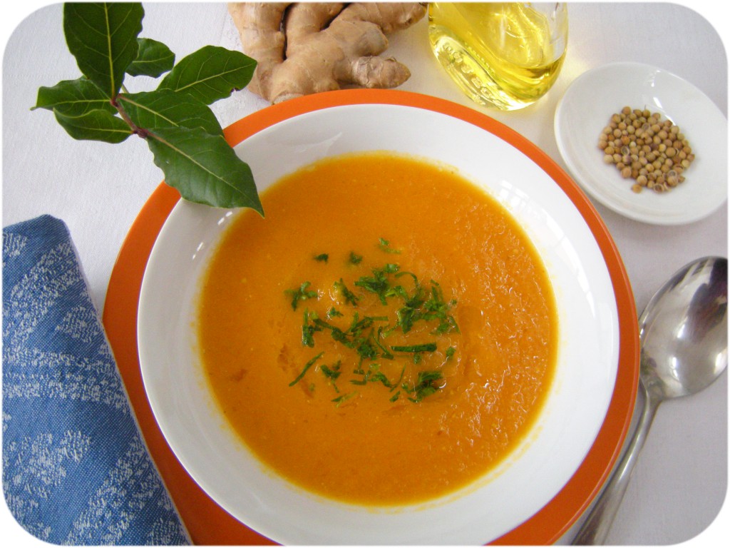 Karotten-Cremesuppe fein gewürzt | Heilsame Ernährung